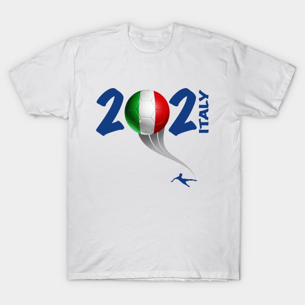 Italy Euro Soccer 2021 T-Shirt by DesignOfNations